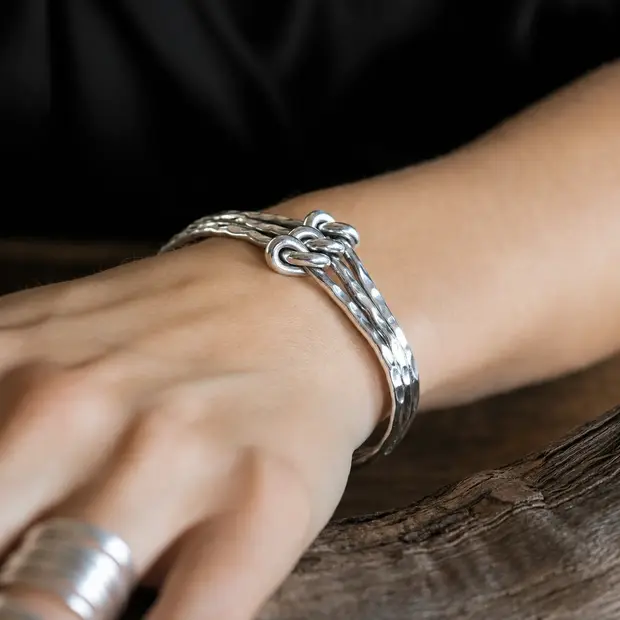 Zilveren dames armband Shanice