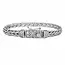 Zilveren Bali style heren armband Eddy Zilveren Bali style heren armband Eddy