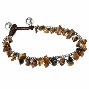 Armbandje Tiger-eye steentjes Armbandje Tiger-eye steentjes