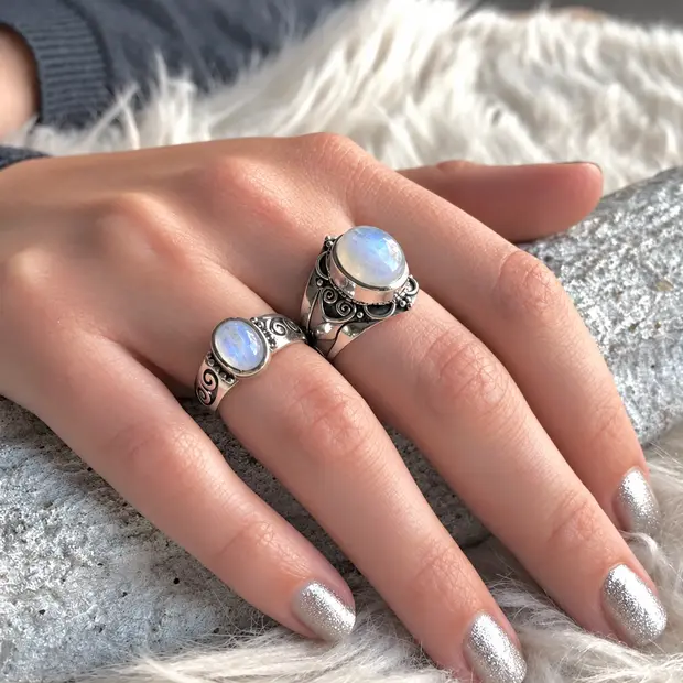 Maansteen ring Penny Maansteen ring Penny