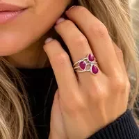 Robijn ring Momiji Robijn ring Momiji