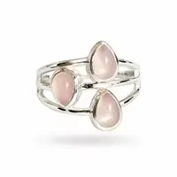 Rozenkwarts ring Momiji