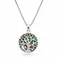 Tree of life ketting Abalone rond Tree of life ketting Abalone rond