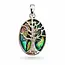 Tree of life hanger Abalone ovaal Tree of life hanger Abalone ovaal
