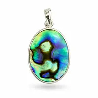 Tree of life hanger Abalone ovaal Tree of life hanger Abalone ovaal