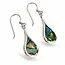 Abalone oorbellen druppel Abalone oorbellen druppel