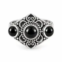Black onyx ring Punjab Black onyx ring Punjab