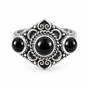 Black onyx ring Punjab