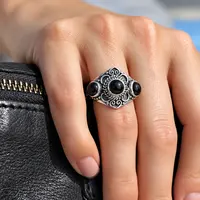 Black onyx ring Punjab Black onyx ring Punjab