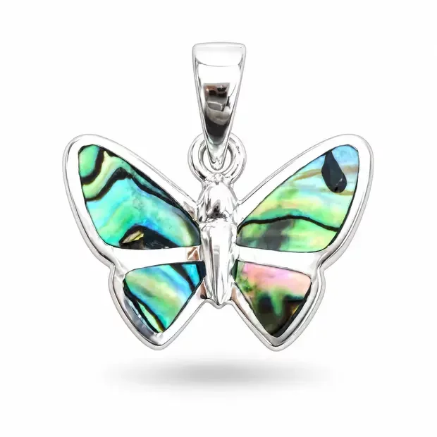 Vlinder hanger Abalone Vlinder hanger Abalone
