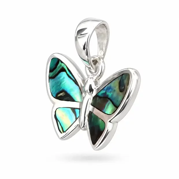 Vlinder hanger Abalone Vlinder hanger Abalone
