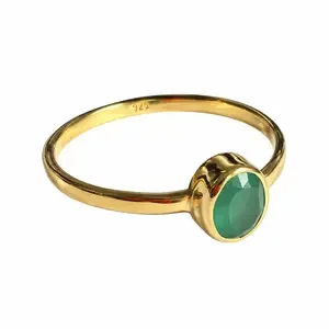 Groene onyx ring Baru