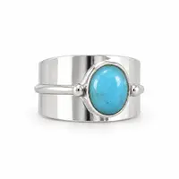 Zilveren Turquoise ring Persuan Zilveren Turquoise ring Persuan