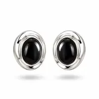 Oorknoppen Black Onyx Diala