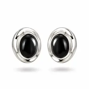 Oorknoppen Black Onyx Diala