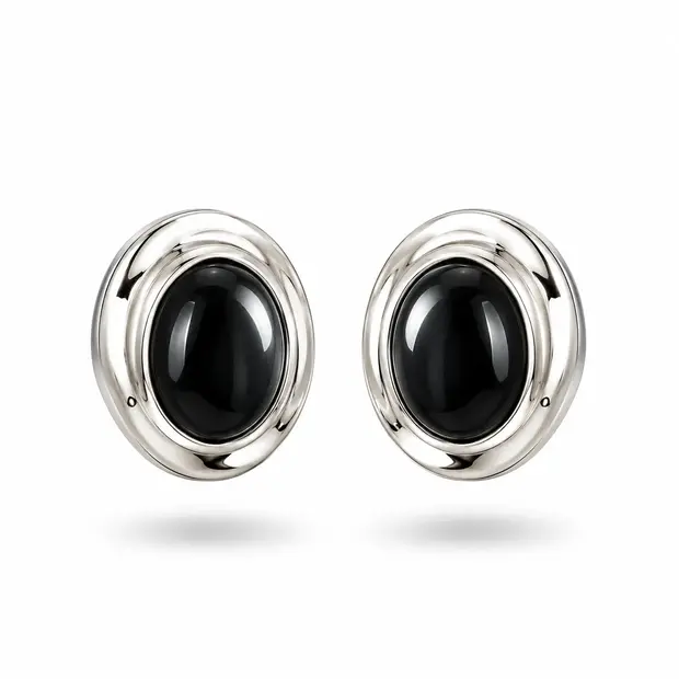 Oorknoppen Black Onyx Diala Oorknoppen Black Onyx Diala