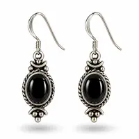 Black Onyx oorbellen Kiara