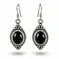 Black Onyx oorbellen Kapoe