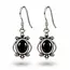 Black Onyx oorbellen Koi