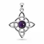Heksenknoop hanger met Amethist Heksenknoop hanger met Amethist