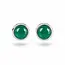 Groene Onyx oorknopjes Janna