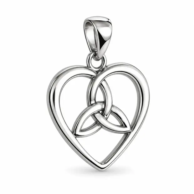 Triquetra hart hanger Triquetra hart hanger