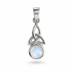 Triquetra hanger maansteen Aine Triquetra hanger maansteen Aine