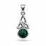 Triquetra hanger smaragd Aine Triquetra hanger smaragd Aine
