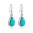 Turquoise oorbellen Thecla Turquoise oorbellen Thecla