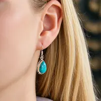 Turquoise oorbellen Thecla Turquoise oorbellen Thecla