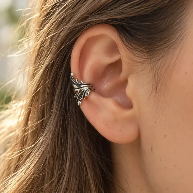 Zilveren earcuff Nala Zilveren earcuff Nala