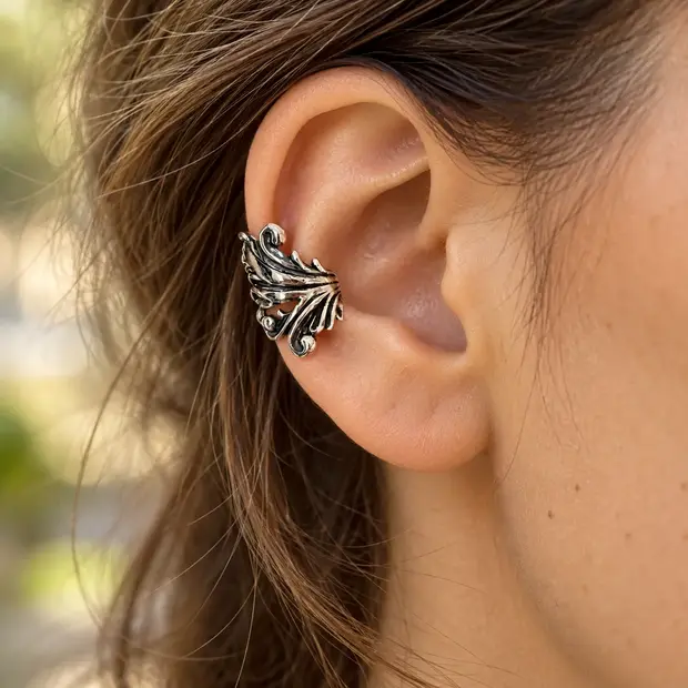Zilveren earcuff Nala Zilveren earcuff Nala