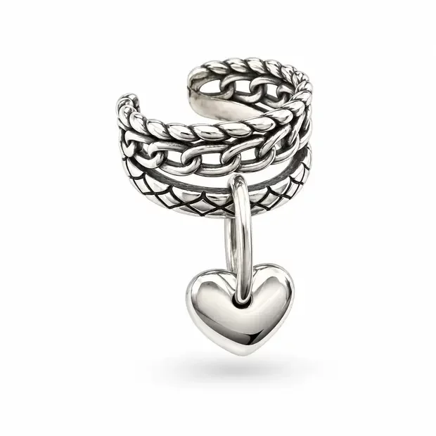 Zilveren earcuff Nyla Zilveren earcuff Nyla