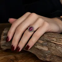 Robijn ring Yusra Robijn ring Yusra