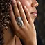 Zilveren statement ring Noé Zilveren statement ring Noé