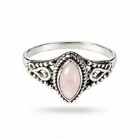 Rozenkwarts ring Novia