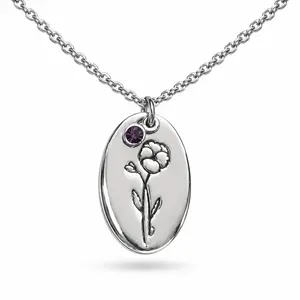 Geboortebloem ketting Februari