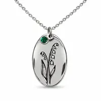 Geboortebloem ketting Mei