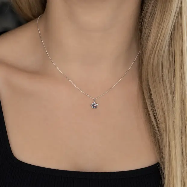 Geboortebloem ketting Oktober Geboortebloem ketting Oktober