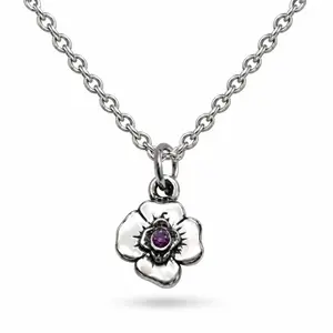 Geboortebloem ketting Februari