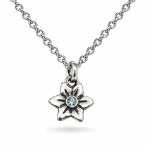 Geboortebloem ketting Maart