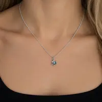 Geboortebloem ketting Maart Geboortebloem ketting Maart