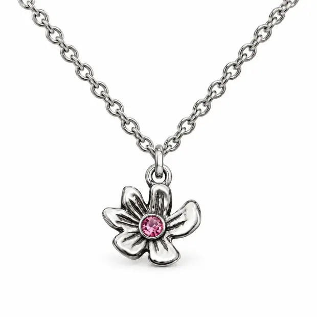 Geboortebloem ketting Oktober Geboortebloem ketting Oktober