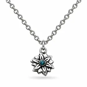 Geboortebloem ketting December Geboortebloem ketting December