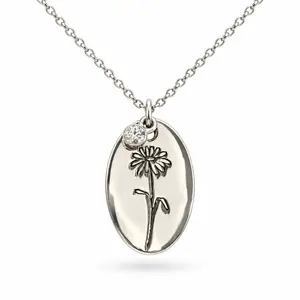 Geboortebloem ketting April