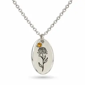 Geboortebloem ketting November