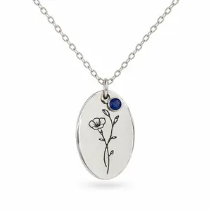 Geboortebloem ketting September