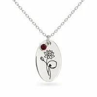 Geboortebloem ketting Juli