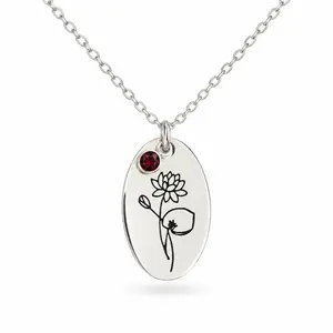 Geboortebloem ketting Juli