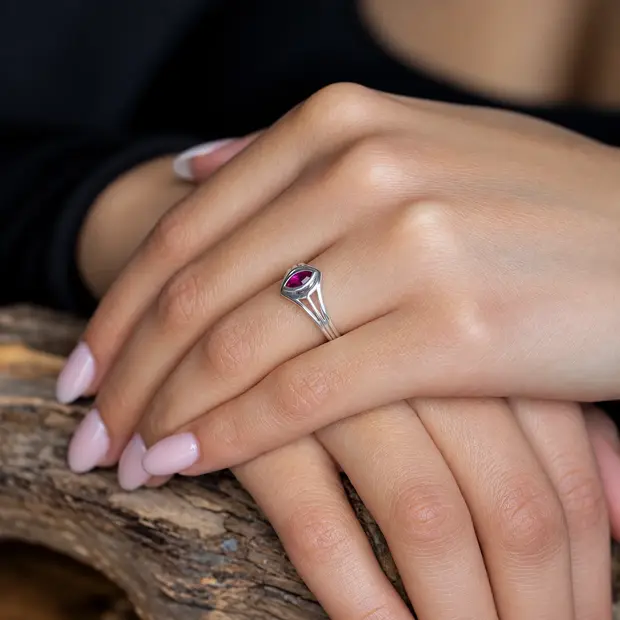 Geboortesteen ring juli Geboortesteen ring juli
